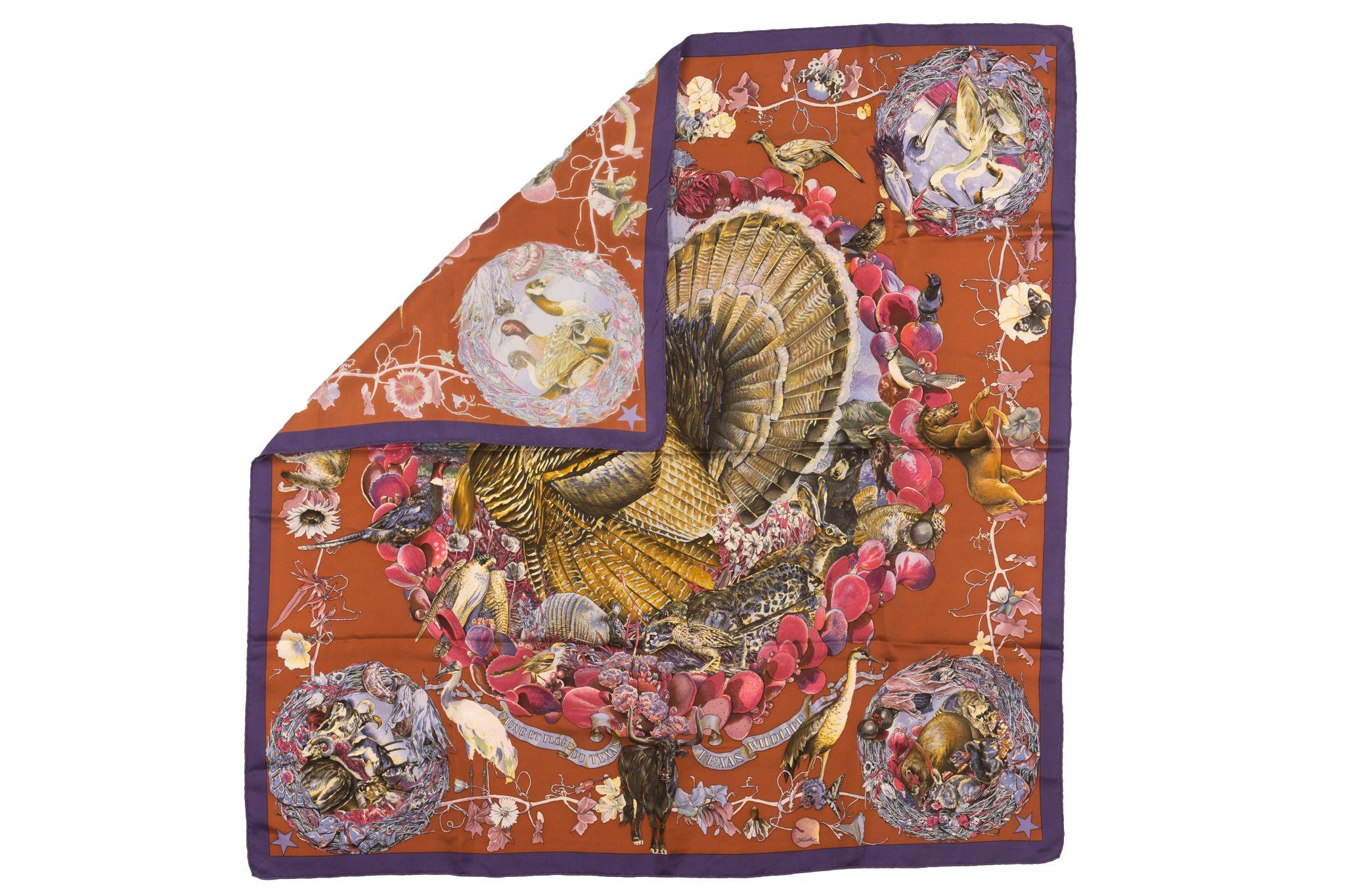 hermes texas scarf