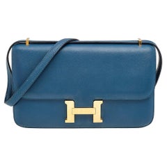 Hermes Thalassa Evercolor Leather Constance Elan Bag