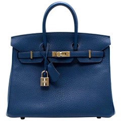 Hermes Thalassa Togo Leather 25cm Birkin Bag - Special Order