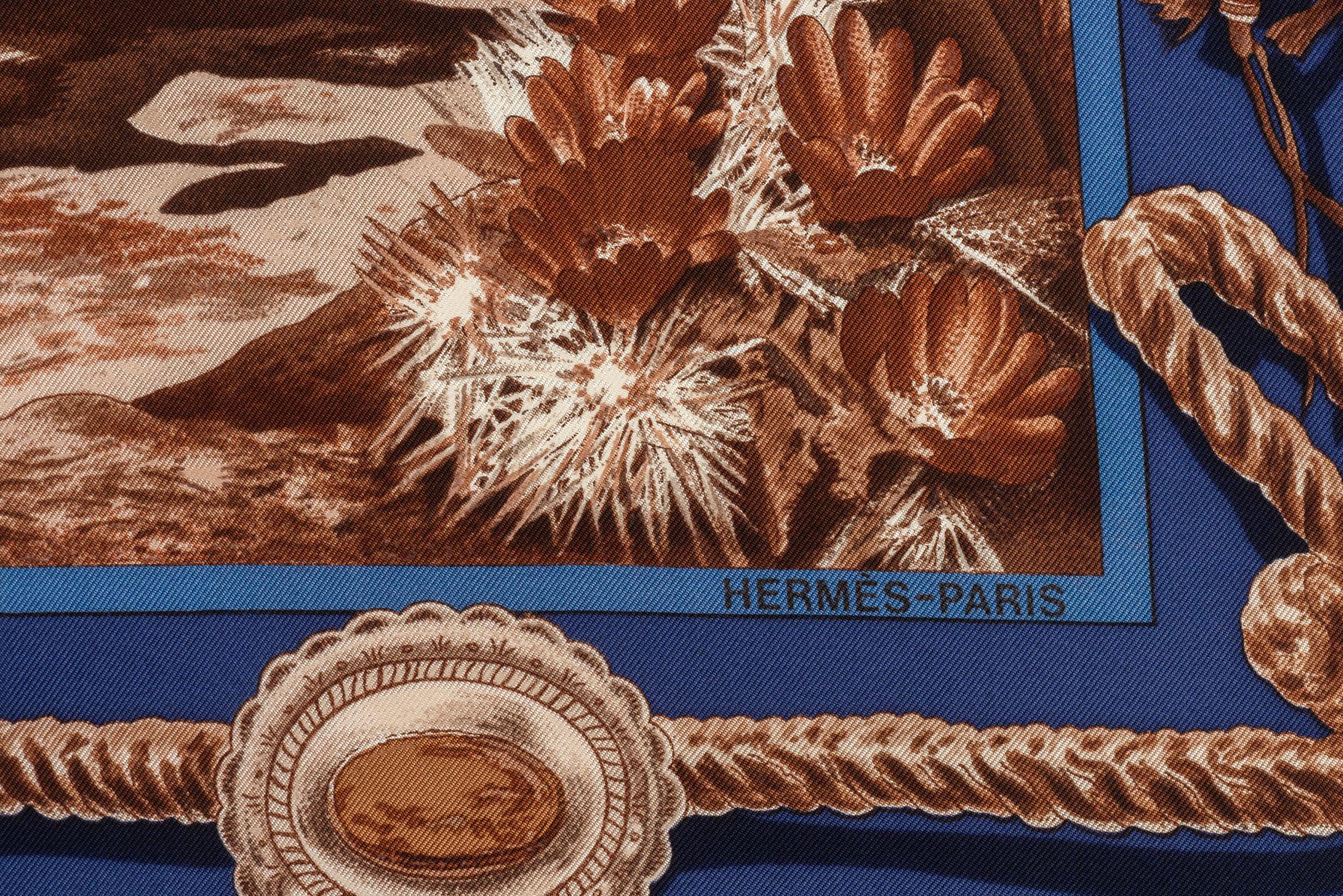 Women's or Men's Hermes The Pony Express Scarf Rare Color