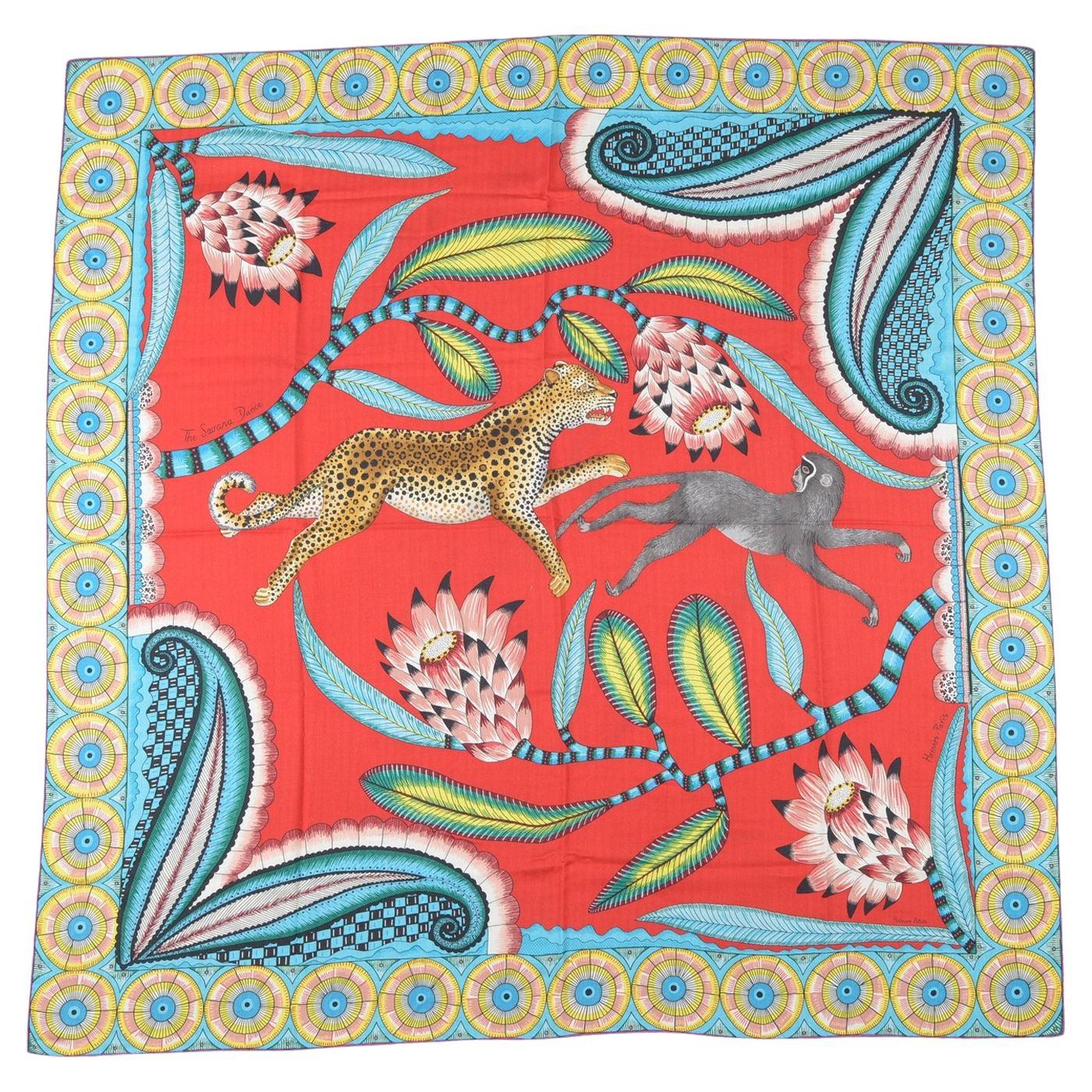 Hermès "The Savana Dance" Shawl