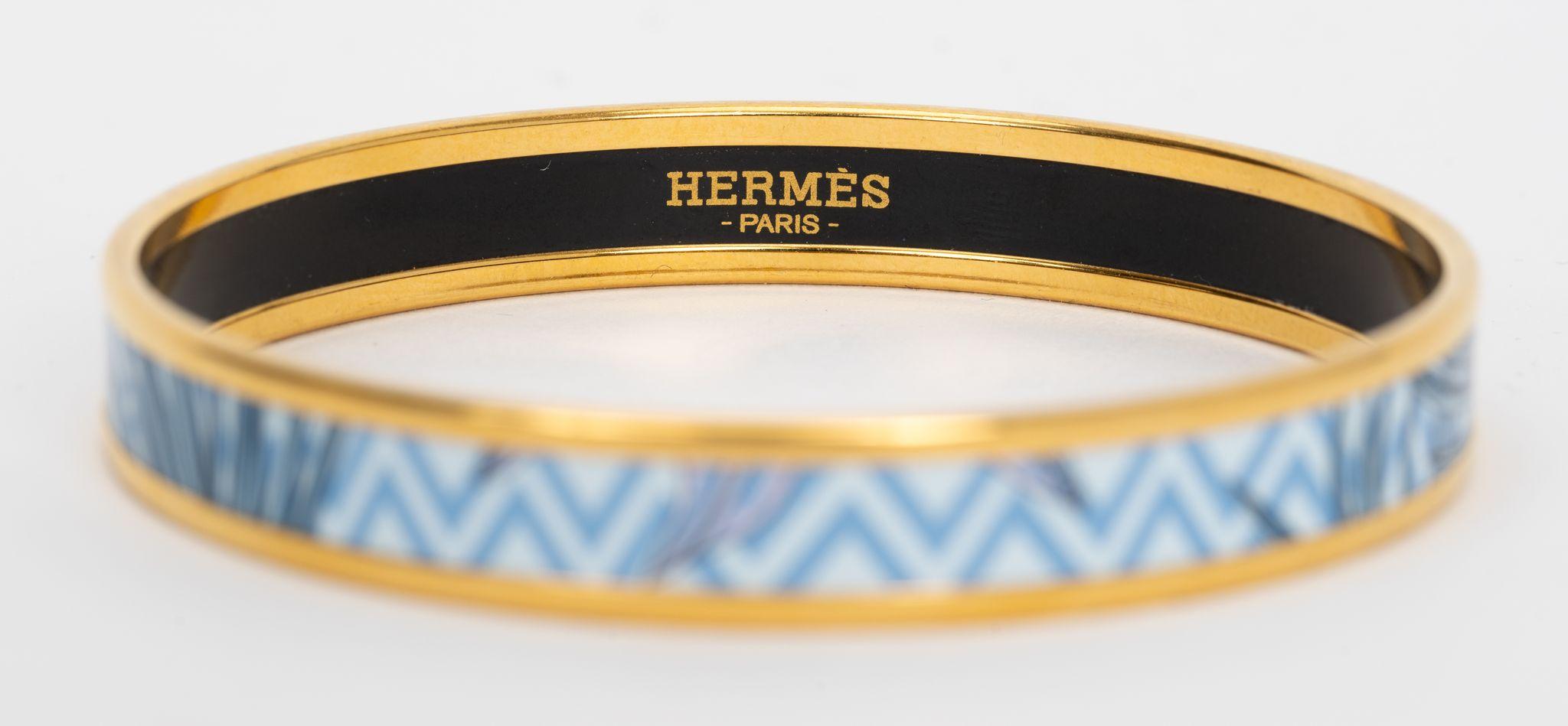 hermes enamel bracelet