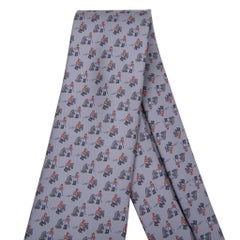Hermes Tie Echec Au Jockey Twillbi Silk New