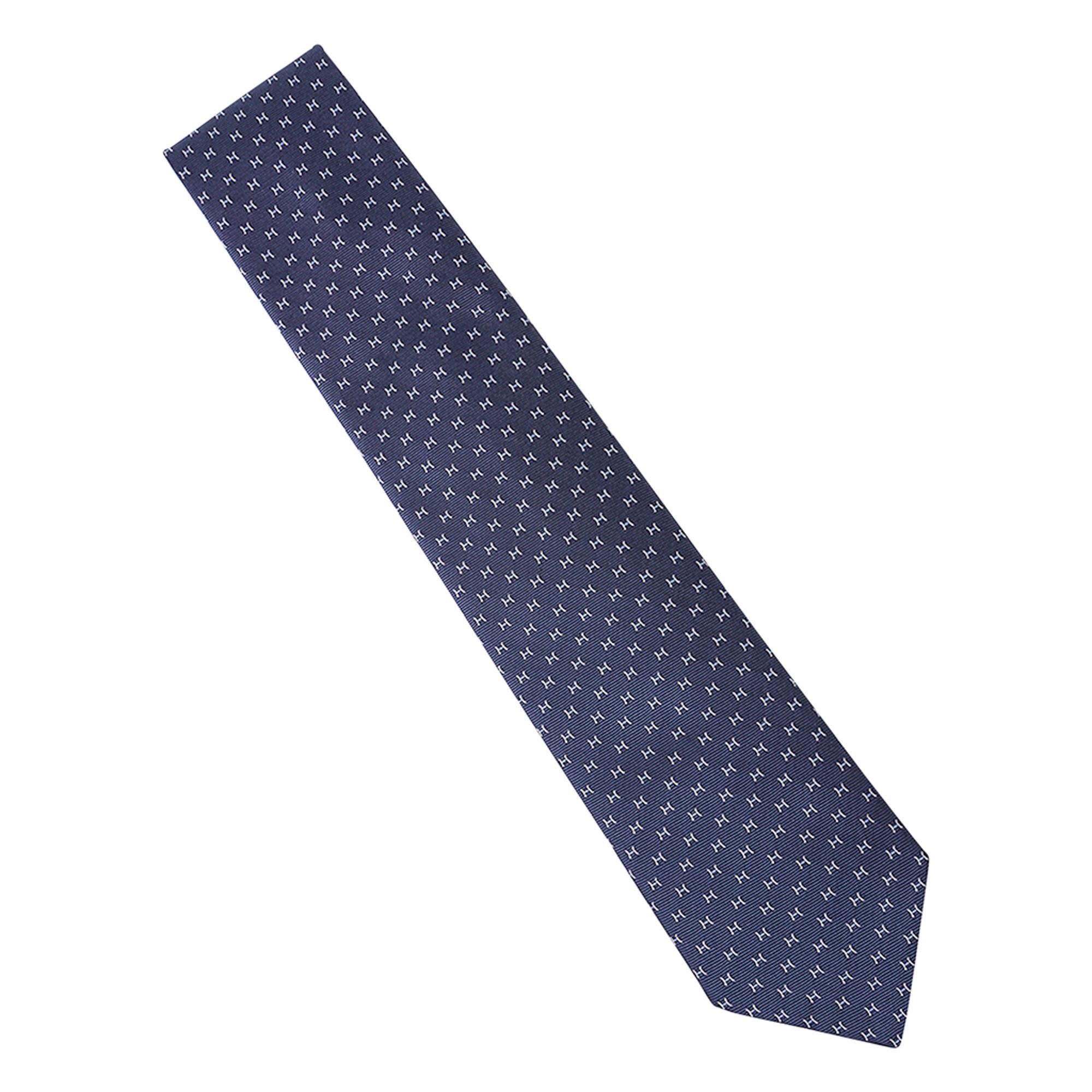 hermes logo tie