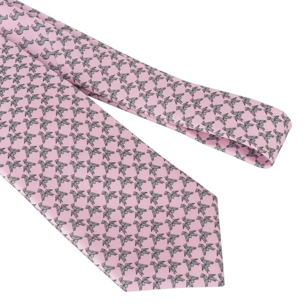 hermes origami tie