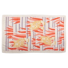 Hermès Tiger Beach Towel Preloved