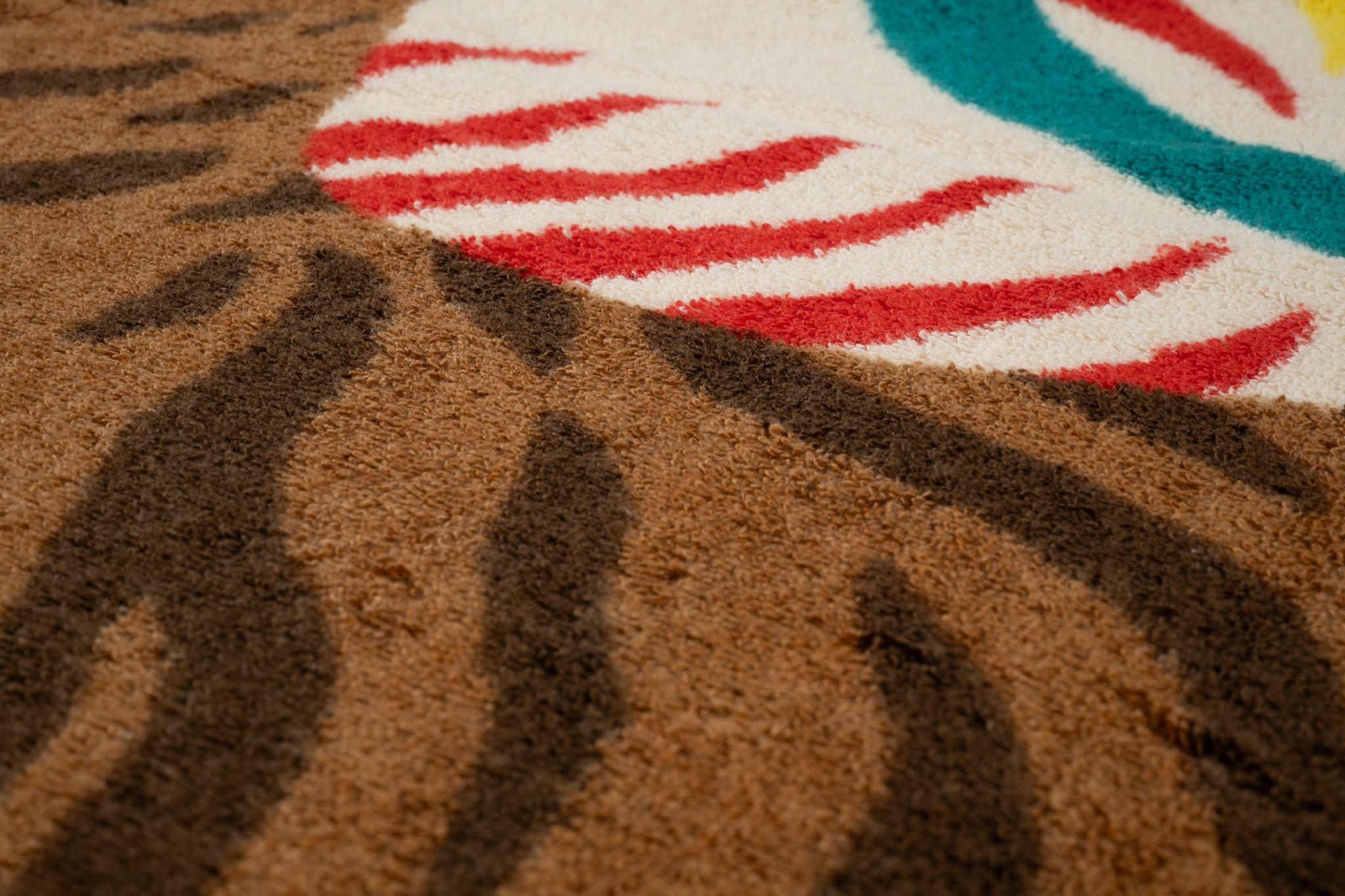 Women's or Men's Hermès “Tigre à l‘ananas“ Beach Towel For Sale
