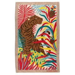 Hermès Tigre à l'ananas Strandtuch
