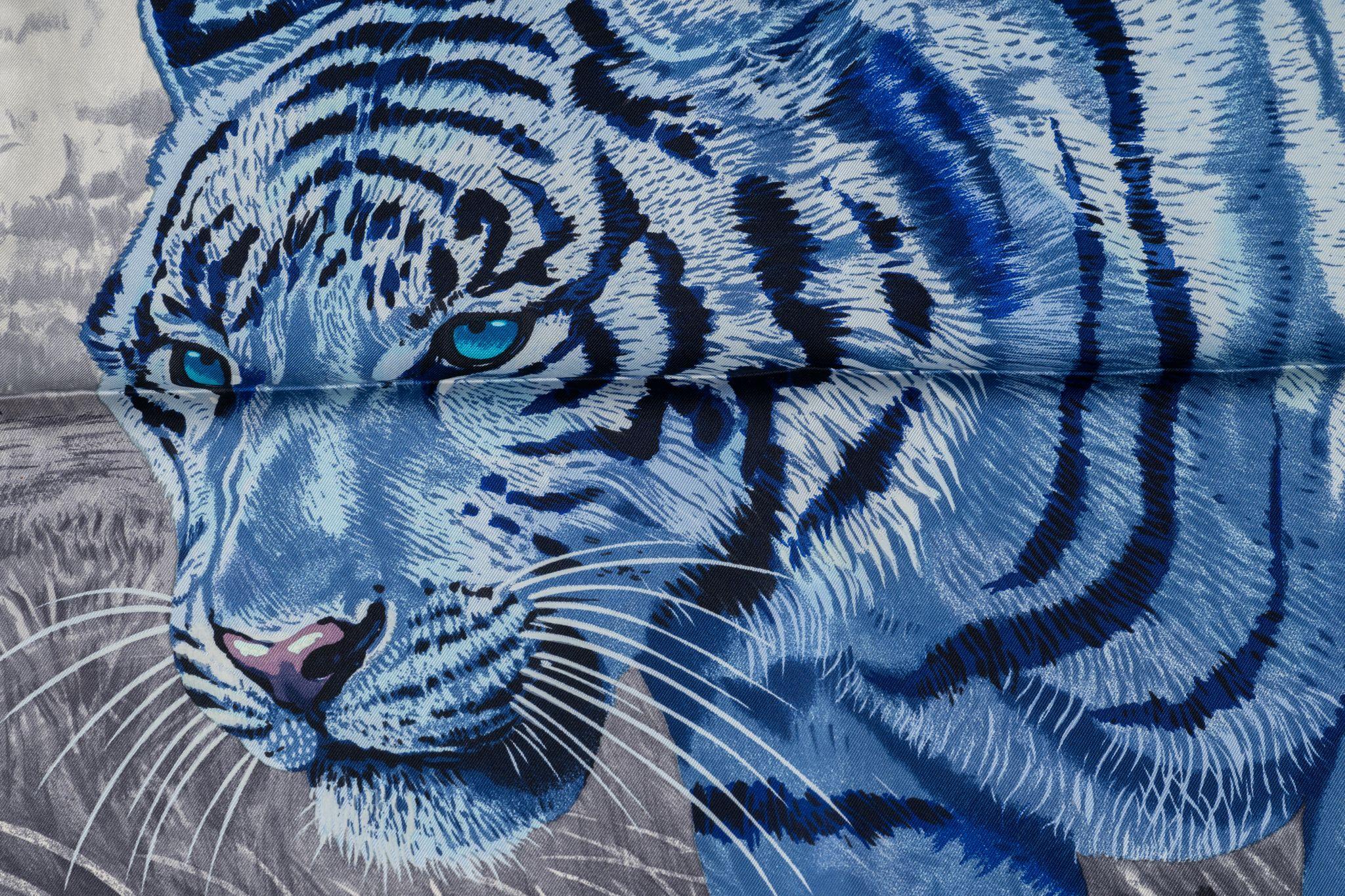 Écharpe Tigre du Bengale d'Hermès 1