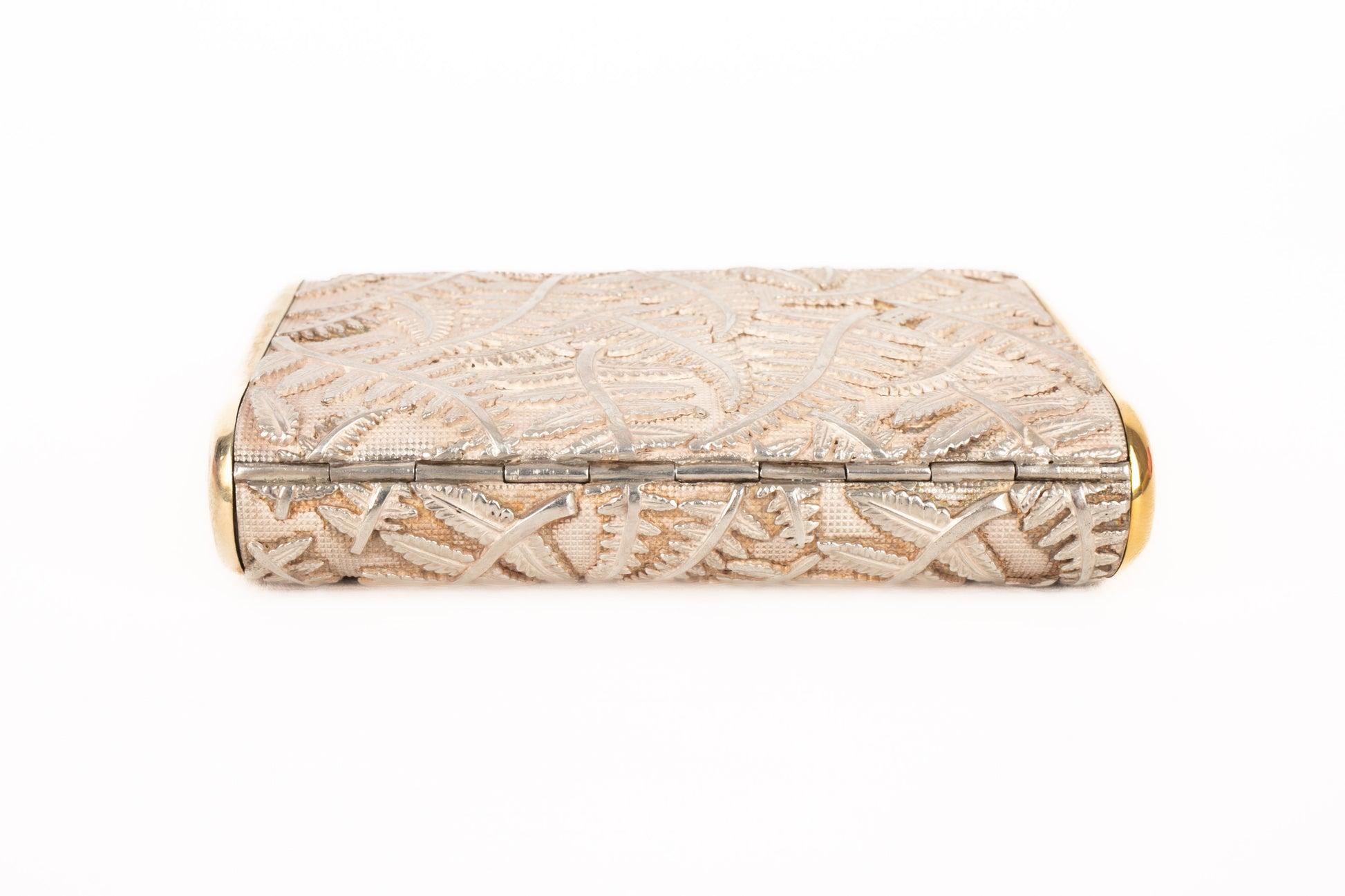Women's Hermès Tiny Silver Minaudiere Purse For Sale