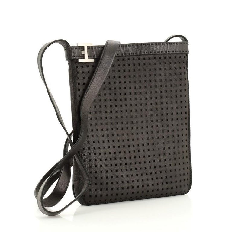Hermes Todo Messenger Bag Perforated Leather Mini at 1stDibs hermes