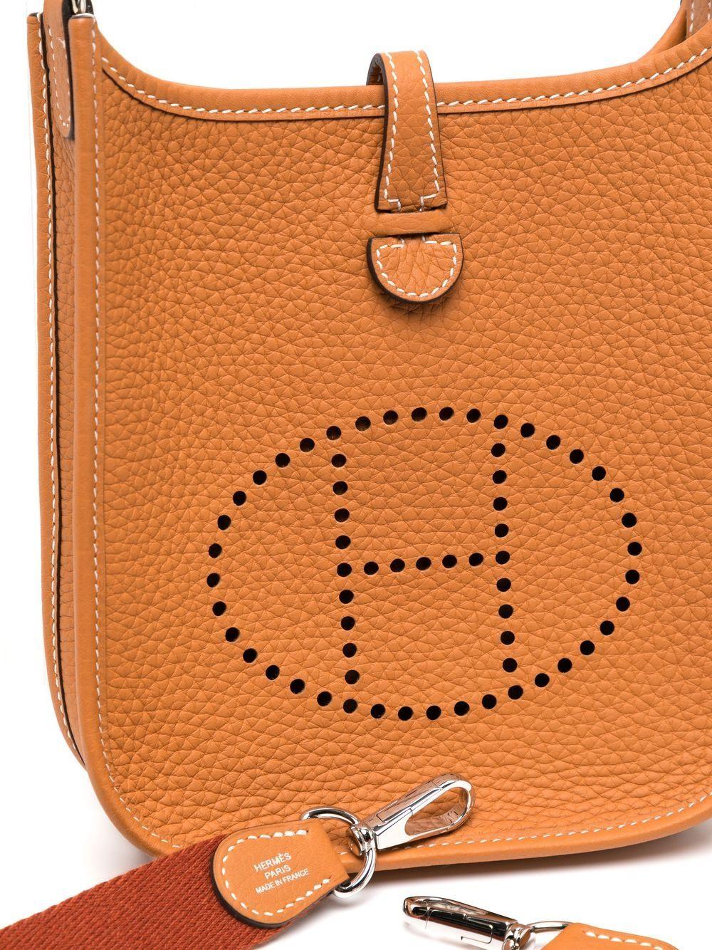 Marron Hermes Caramel Clemence Evelyne TPM