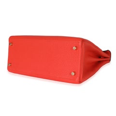 Hermes Togo Capucines Kelly 28 GHW