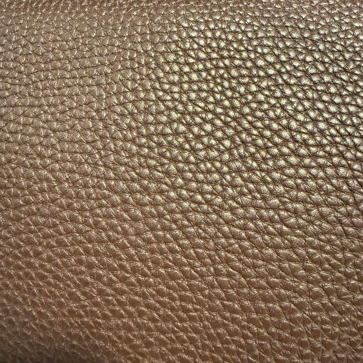 Hermès Togo Kelly 35 Retourne Chocolate PHW 10