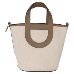 Hermès Toile H Swift Ecru Beige De Weimar In-The-Loop 18 PHW