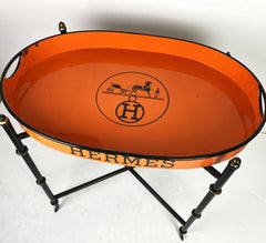 Hermes Tole Tray Table