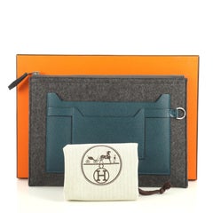 Hermes Toodoo Pouch Epsom and Wool 29