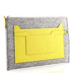 Hermes Toodoo Pouch Epsom and Wool 29