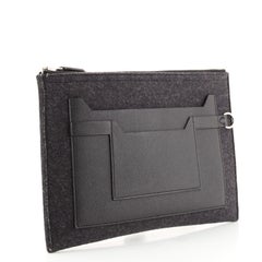 Hermes Toodoo Pouch Epsom and Wool 29