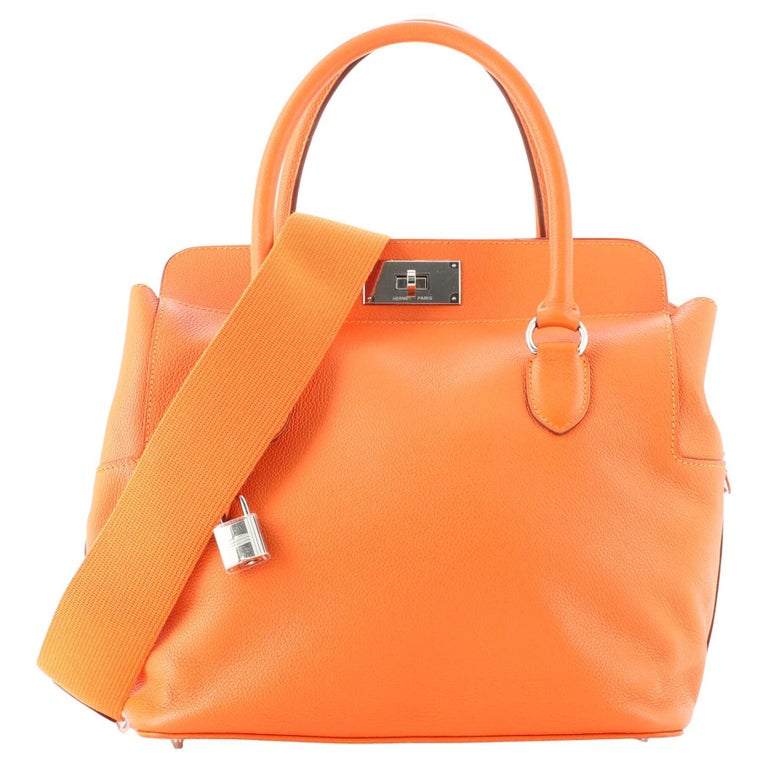 Hermes Toolbox Bag Evercolor 26 For Sale at 1stDibs