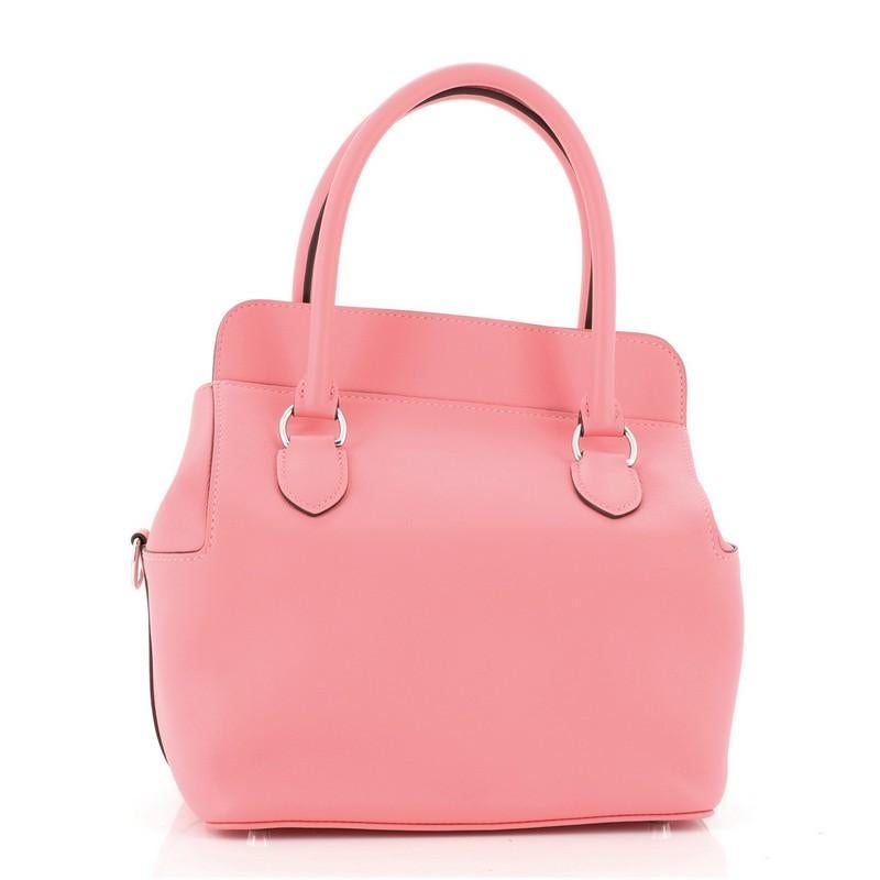 Pink Hermes Toolbox Bag Swift 20