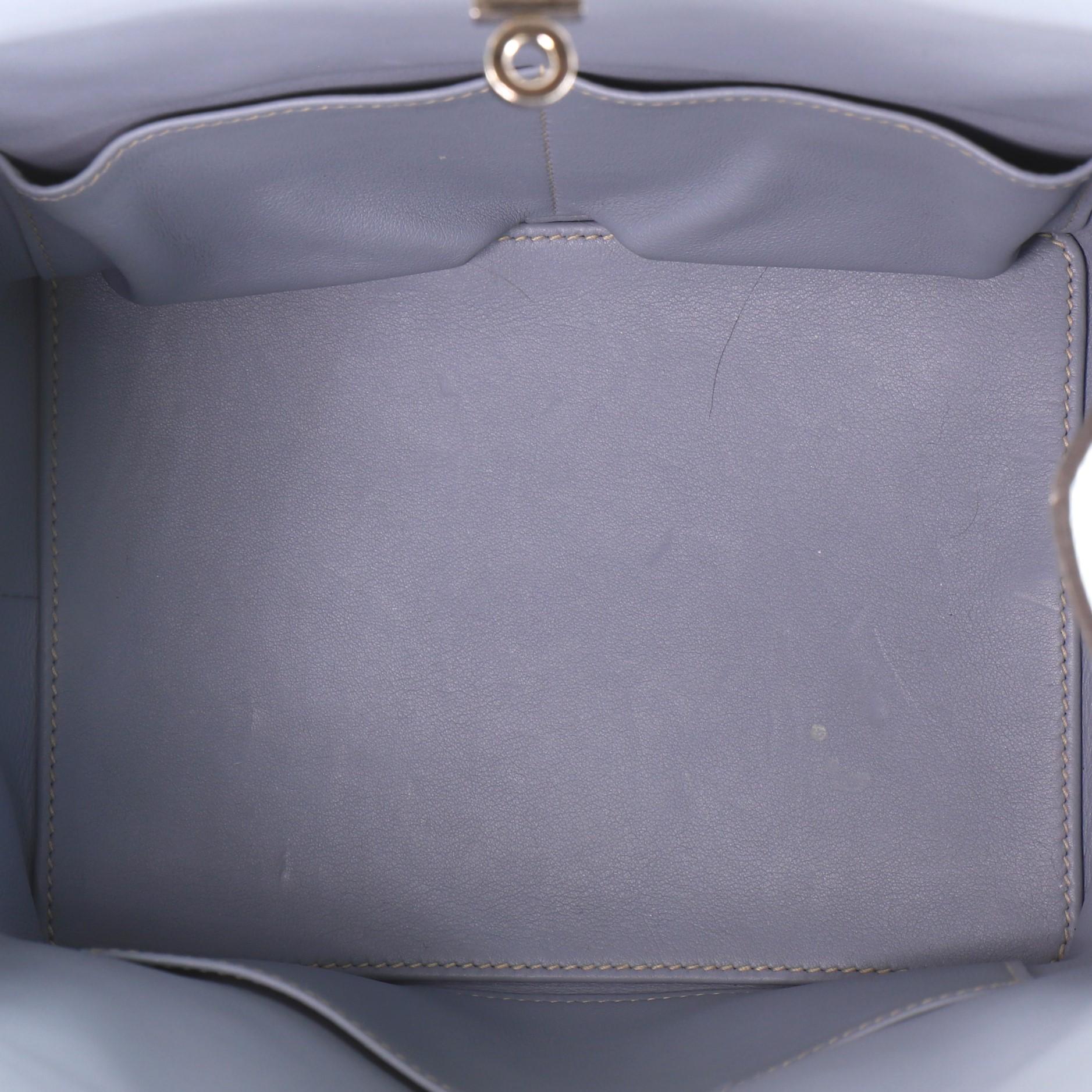 Gray Hermes Toolbox Bag Swift 20