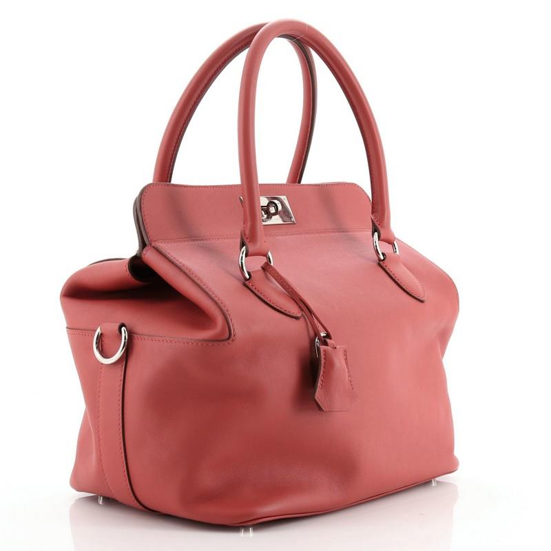 Pink Hermes Toolbox Bag Swift 26