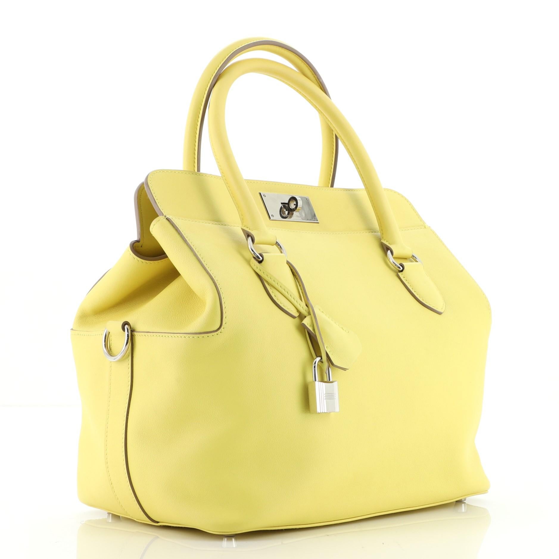 Yellow Hermes Toolbox Bag Swift 26