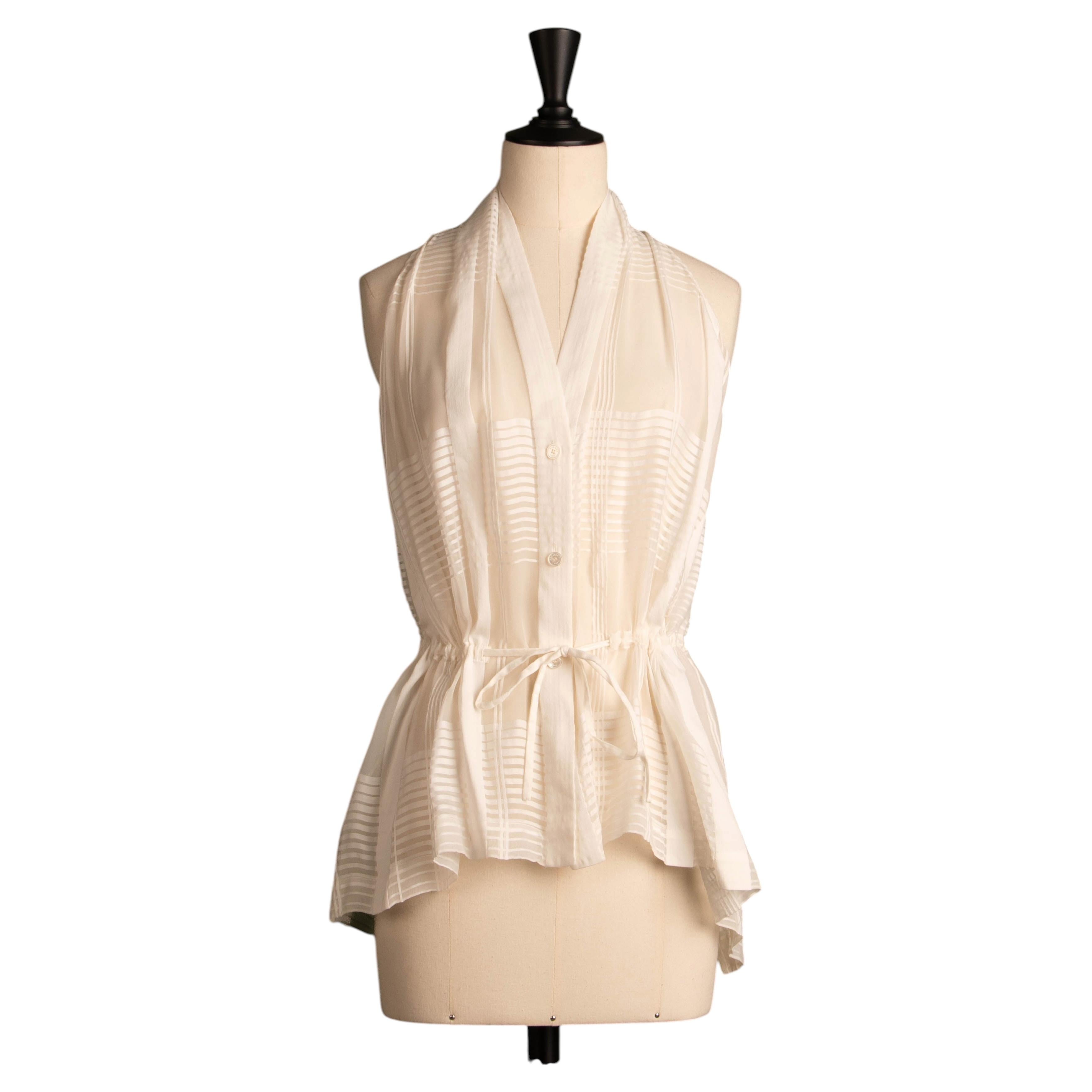 Hermes top by Jean Paul Gaultier Summer 2010