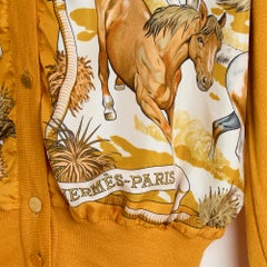 Hermes Top Strickjacke FR38 Les Mustangs Twillaine US8