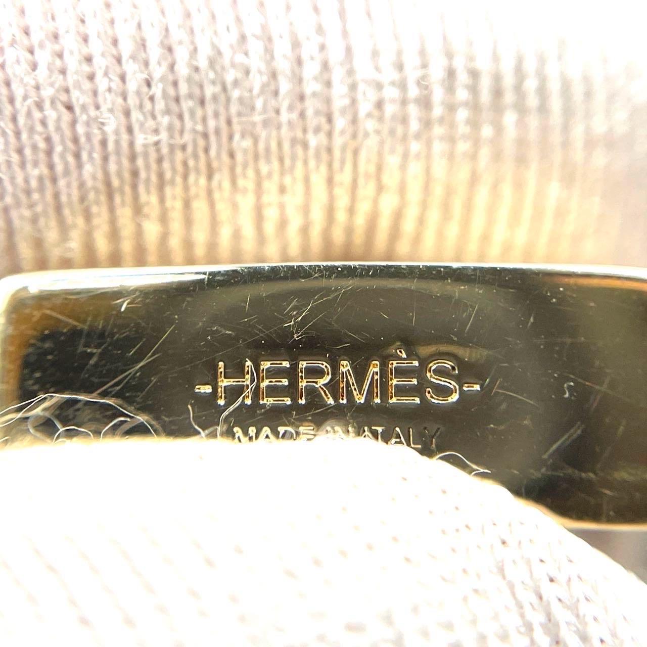 Hermès Top Kelly Ciondolo Oro Rosa Collana Charm in vendita 9