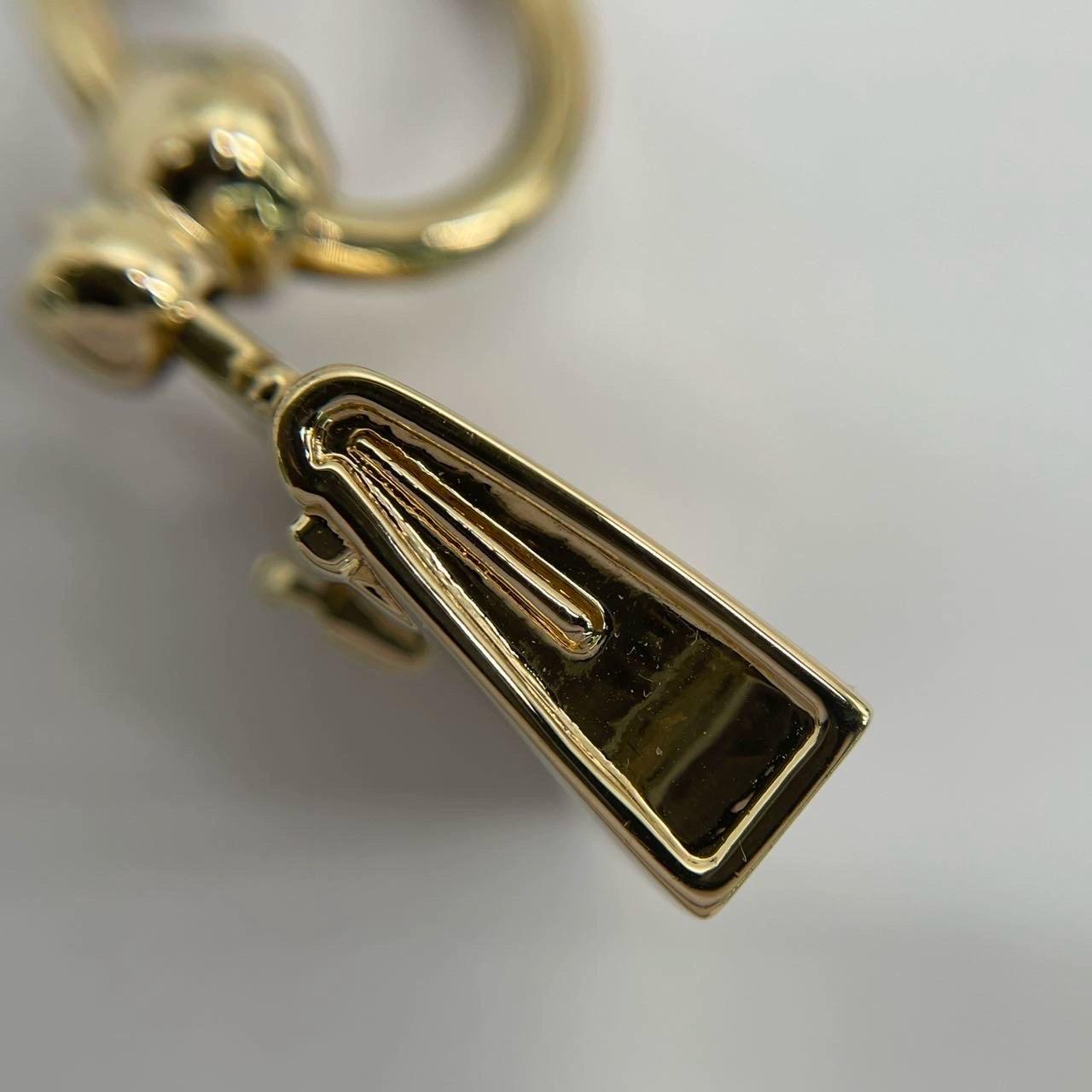Hermès Top Kelly Ciondolo Oro Rosa Collana Charm in vendita 12