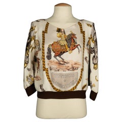 Hermès top 'tournament and display'