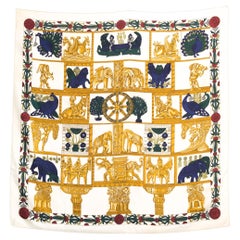 Pañuelo de seda Hermes Torana by Annie Faivre