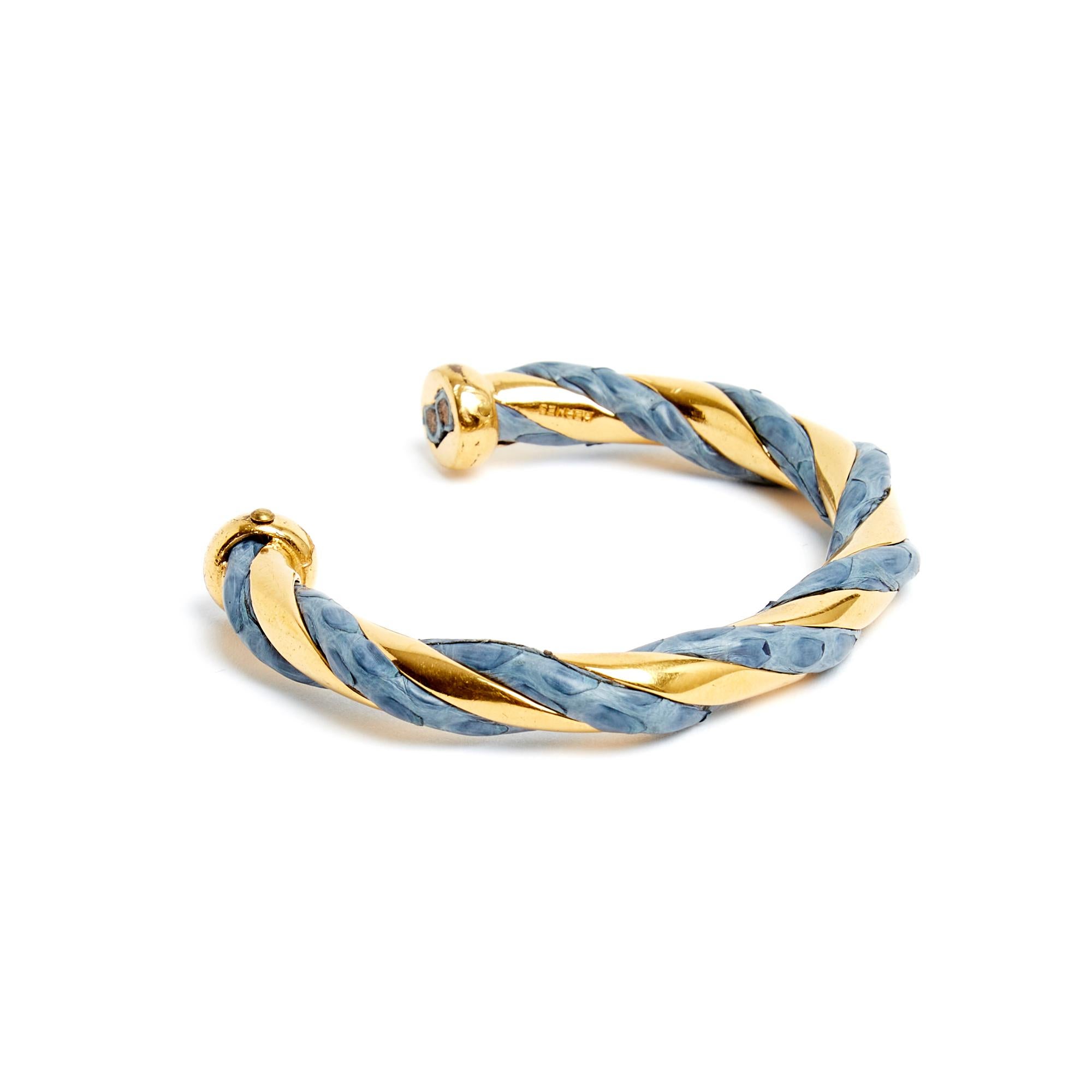 Bracelet Torsadé HERMÈS - Occasion - Bijou De Luxe - Style Iconique