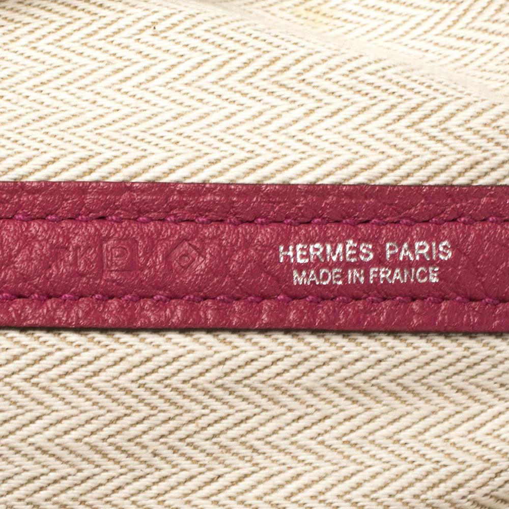 Hermes Tosca Negonda Leather Garden Party 36 Bag 6