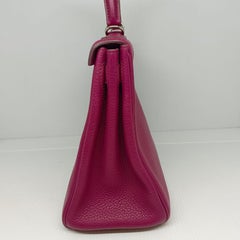 Hermes Tosca Togo Kelly 28 Tasche aus Leder