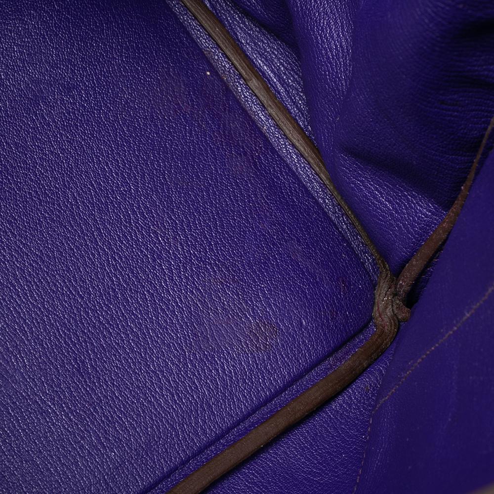 Hermes Tosca Togo Leather Special Order Gold Finished Birkin 35 Bag 8