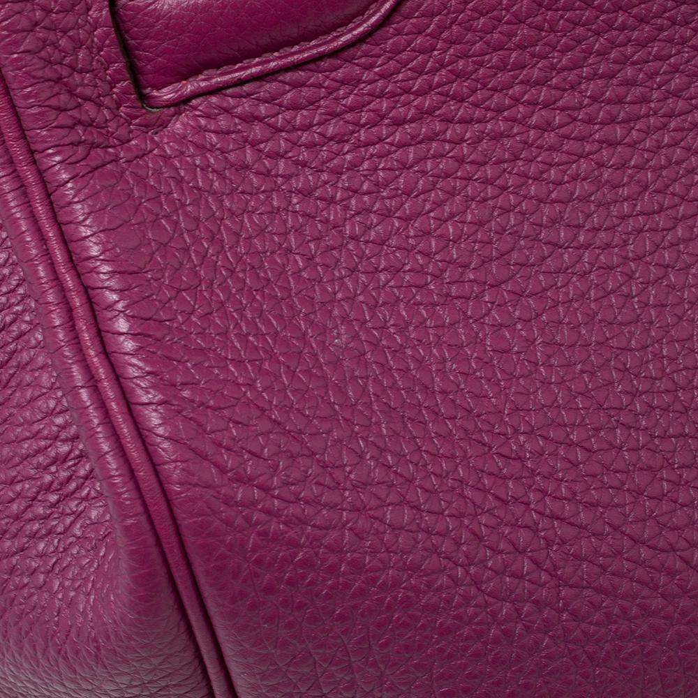Hermes Tosca Togo Leather Special Order Gold Finished Birkin 35 Bag 14