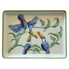 Hermes Toucans Vide Poche or Change Tray