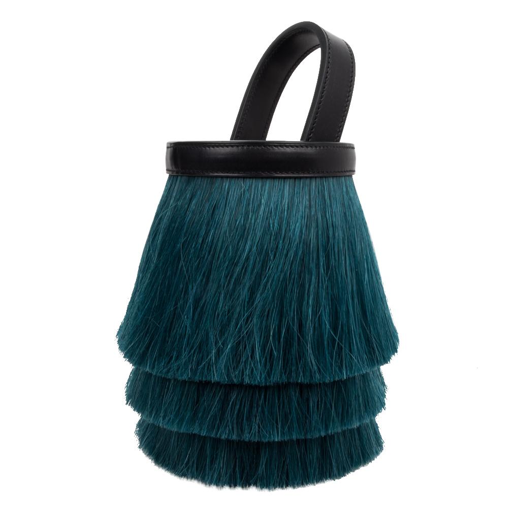 hermes horse hair bag