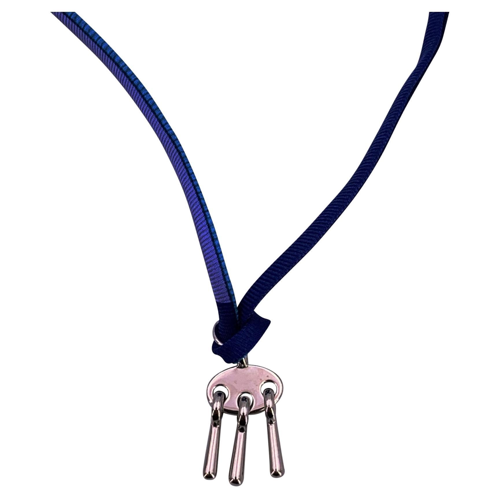 Hermes Tourbillon de Couleurs Mors A Jouet Charm Bracelet Necklace en vente