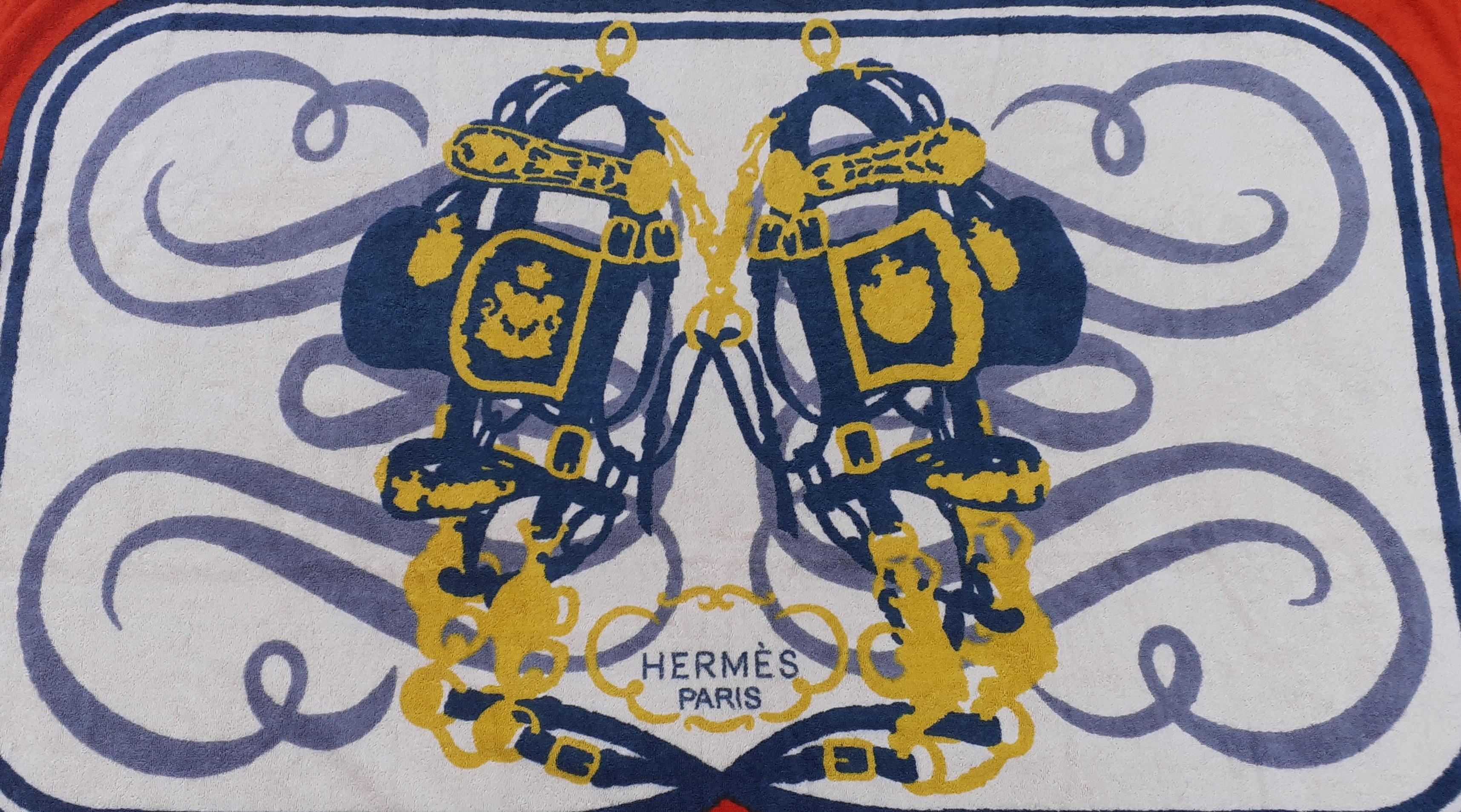 Rare Authentic Hermès Towel

Pattern: 