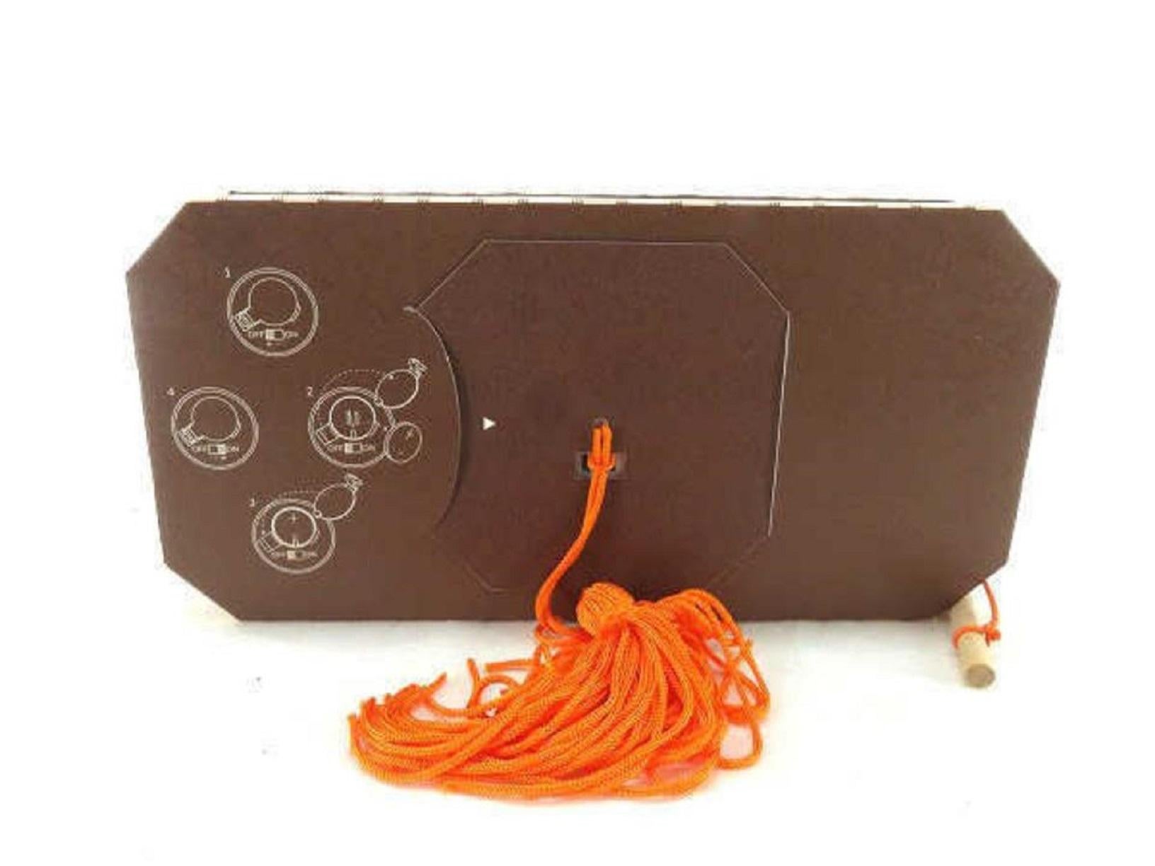 Hermès Train Stick Toy Wind Drag Kit 240697 For Sale 4
