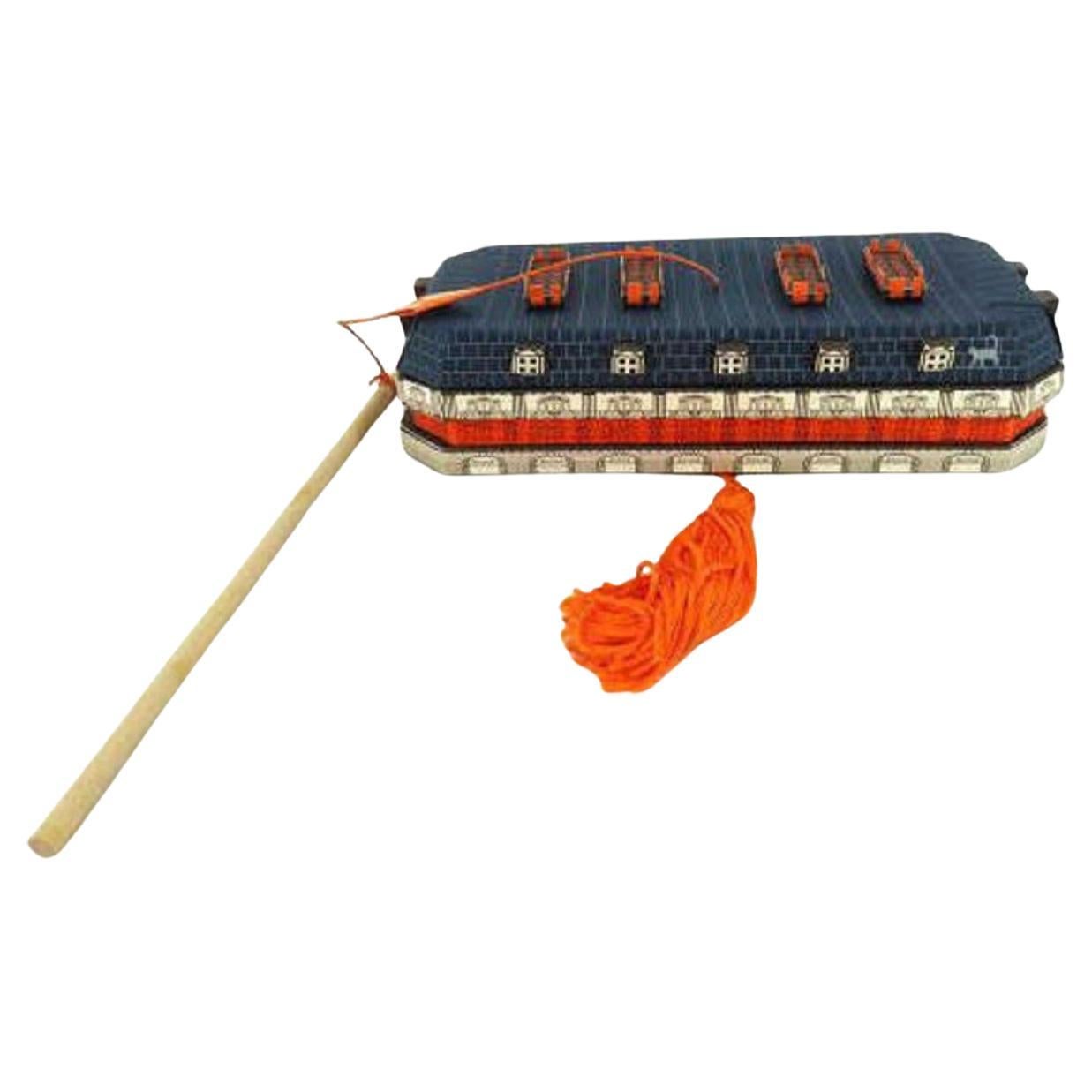 Hermès Train Stick Toy Wind Drag Kit 240697 For Sale