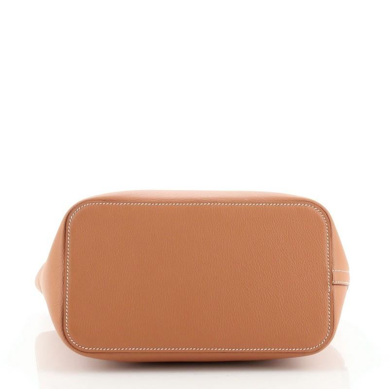Orange Hermes Transat Sailor Bag Novillo