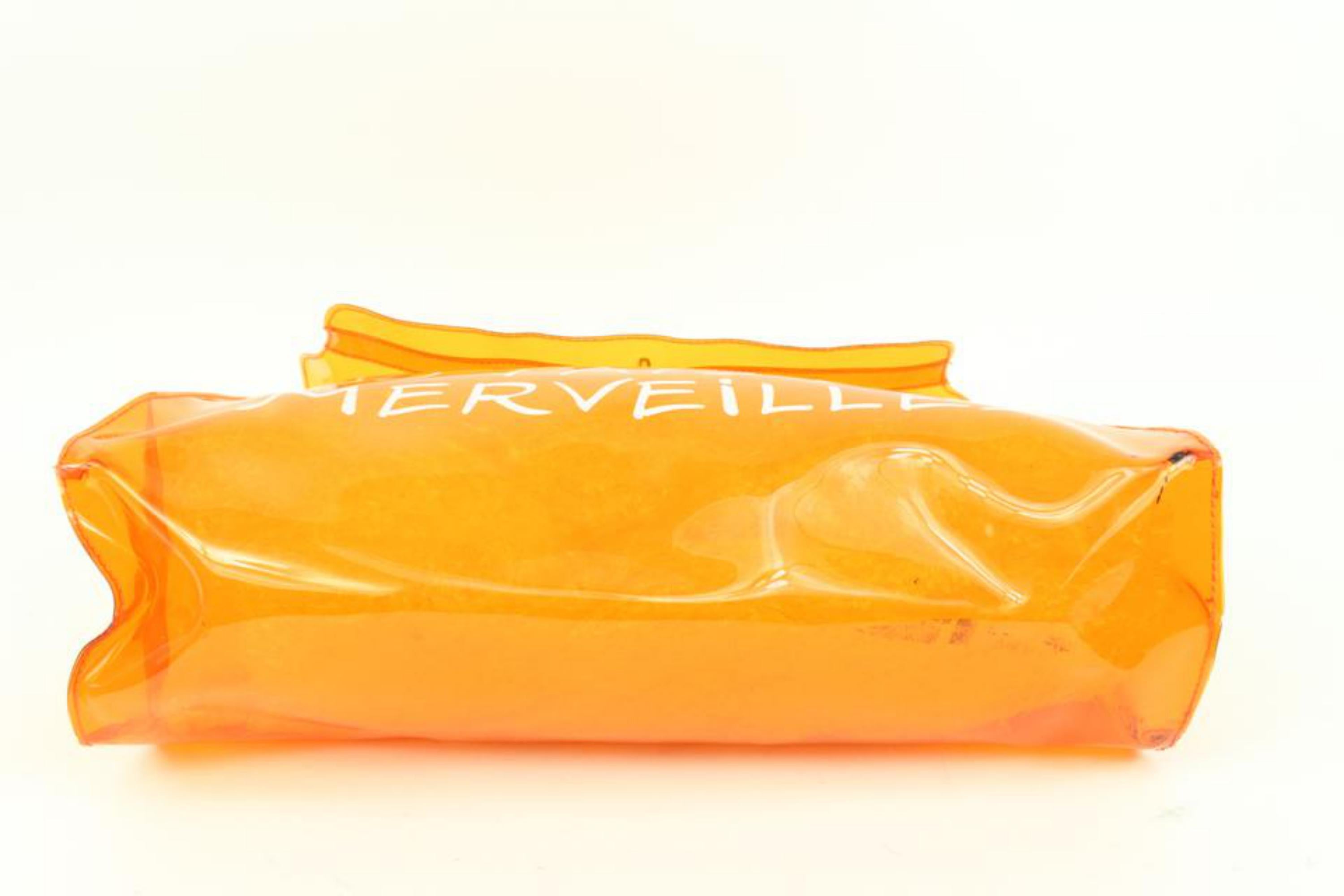 Hermès Translucent Orange 1998 Souvenir De L'Exposition Kelly Bag 80h328s 1