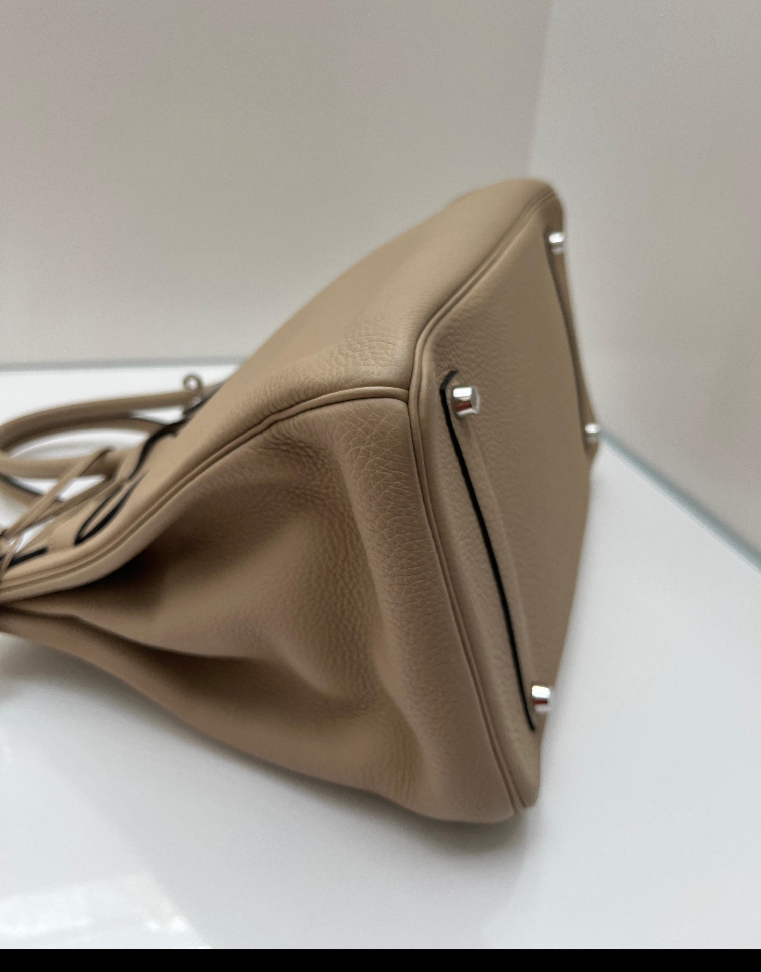 Borsa Hermes Trench Birkin 35 in vendita 5