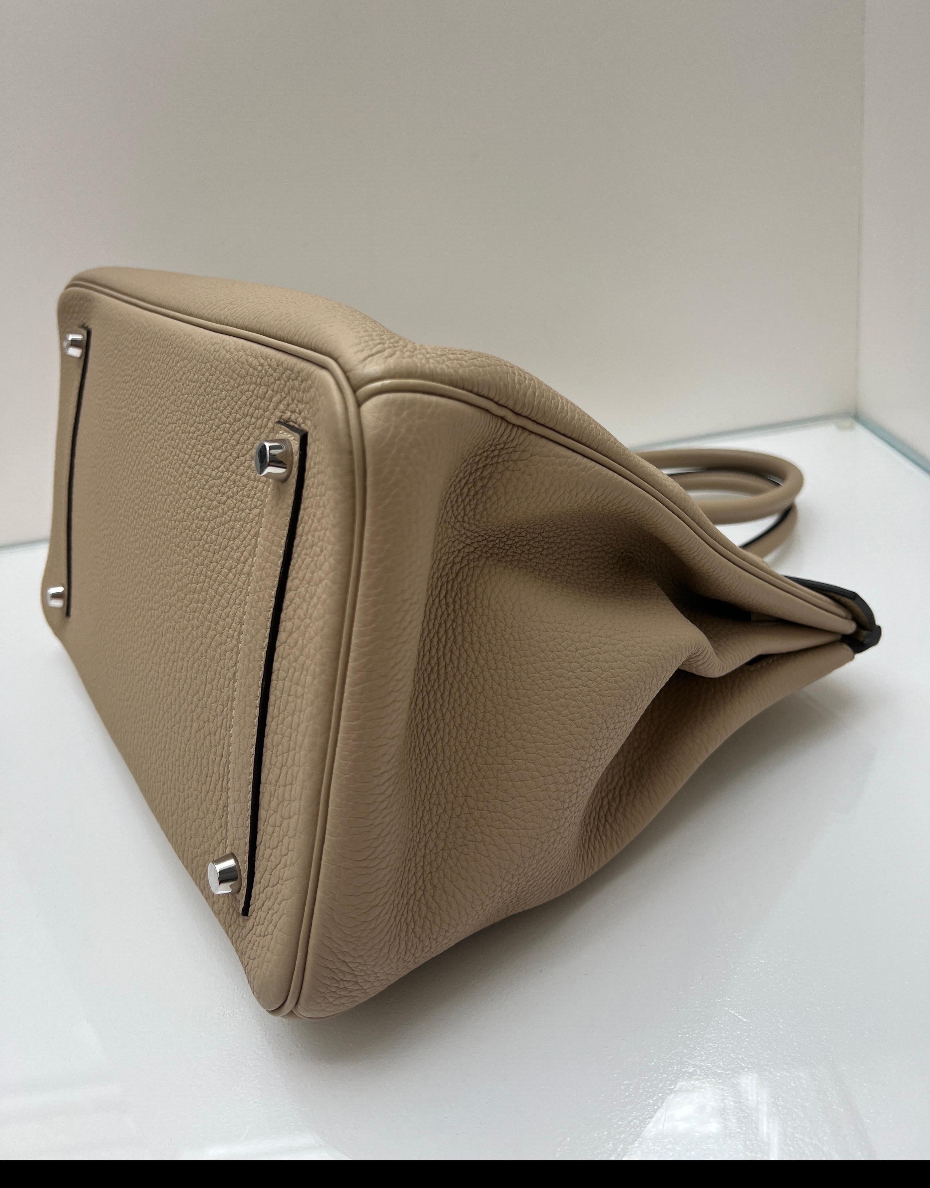 Borsa Hermes Trench Birkin 35 in vendita 6