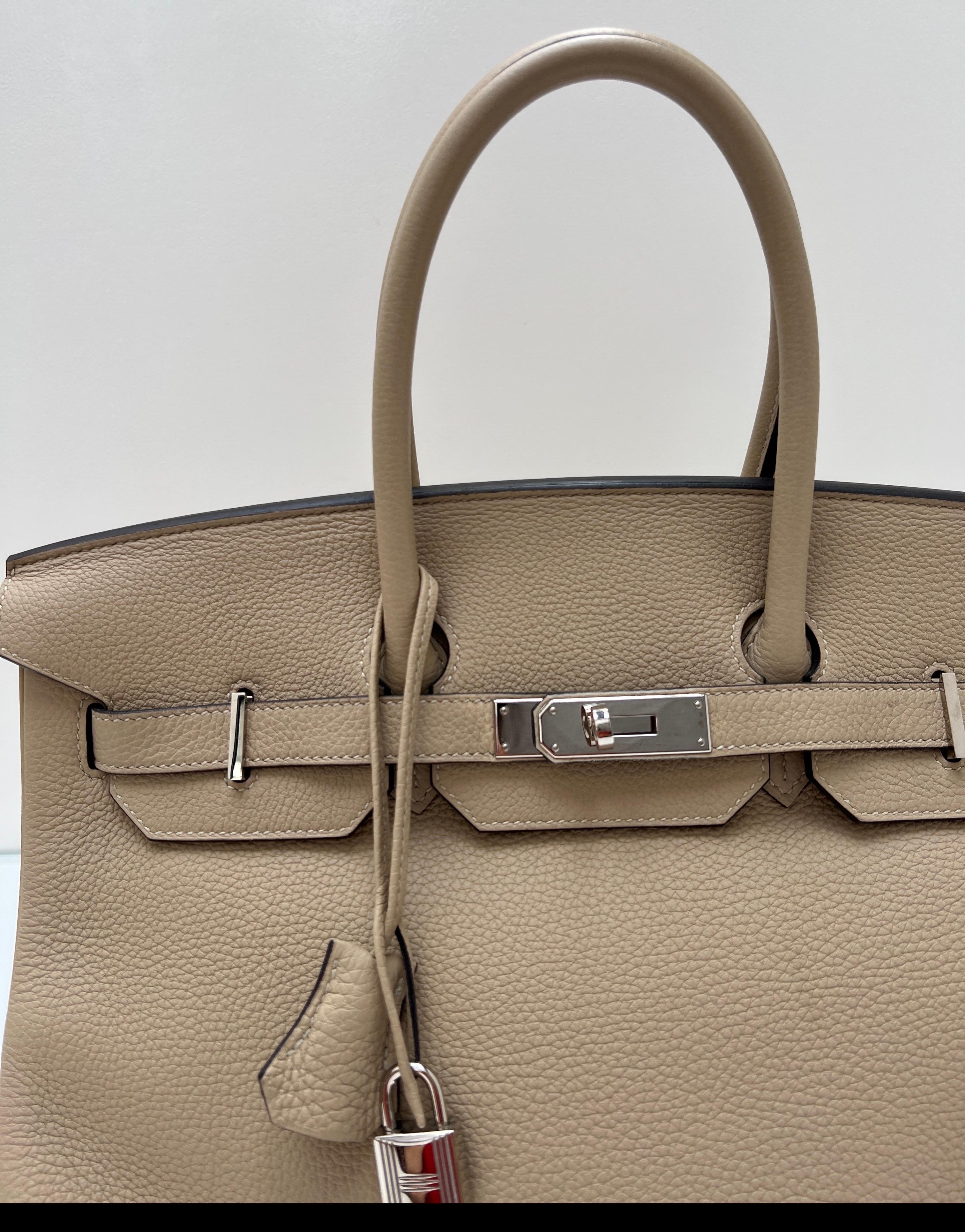 Borsa Hermes Trench Birkin 35 in vendita 9
